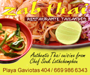 Zab Thai restaurant Mazatlan