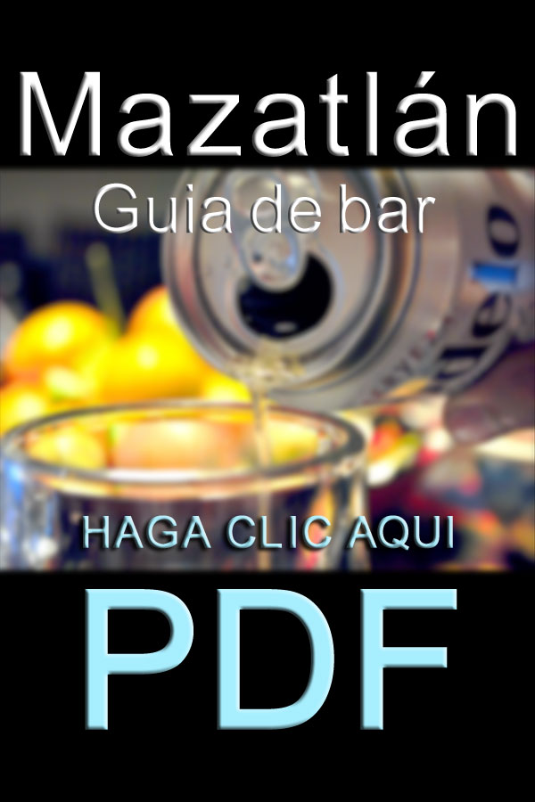 ¡Descargar .pdf con 22 bars recomendados en Mazatlán sin costo!