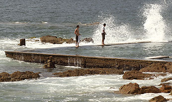 Playa Olas Altas en Mazatlán