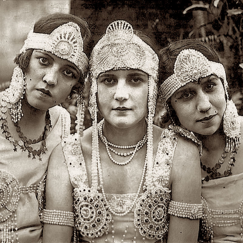 Early 1900s Mazatlan Carnival Queens