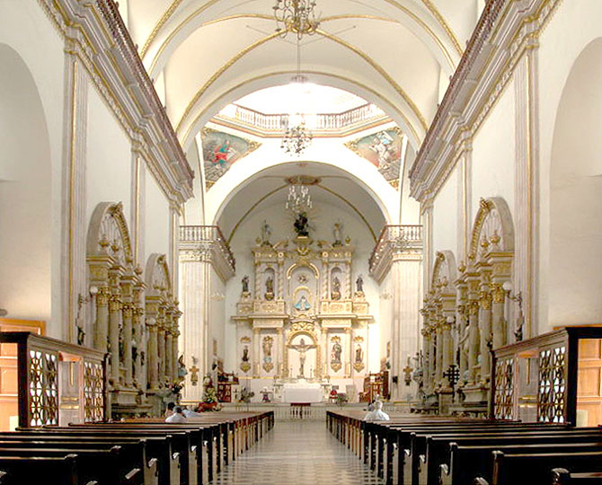 Cathedral in Concordia Sinaloa Mexico