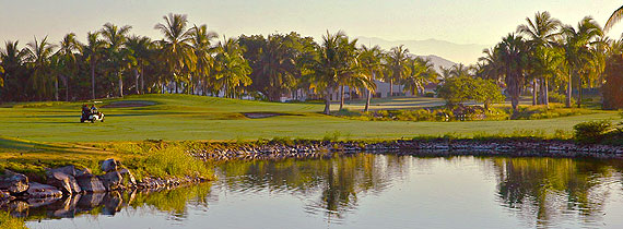 Fairway of the El Cid Golf Country Club Mazatlan