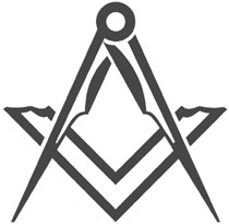 Freemason Square and Compass icon
