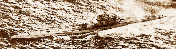 German WWII submarine