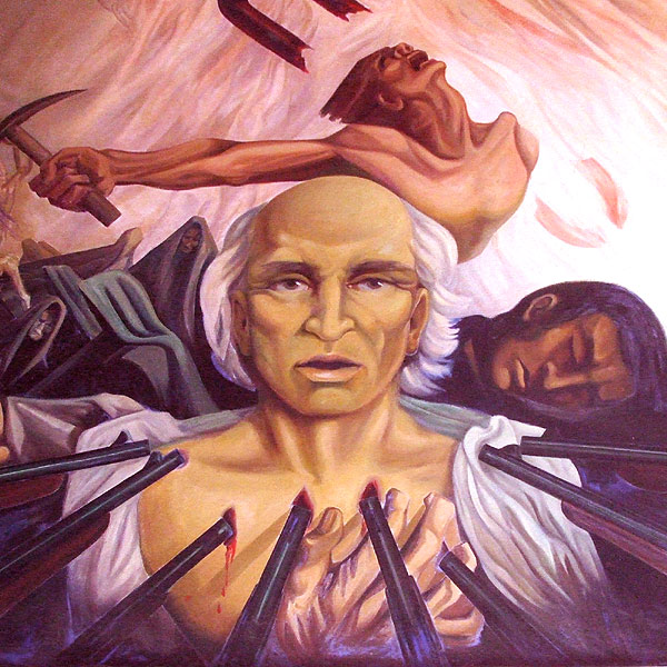 The execution of Father Miguel Hidalgo
