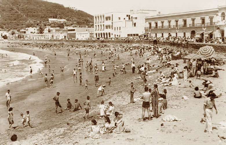 Mazatlan Olas Altas Beach 1950s