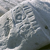 Las Labradas Mexico petroglyph