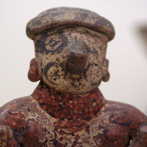 Pre-Columbian statue at the Mazatlan Museo Arqueologico Mazatlan Archaeology Museum