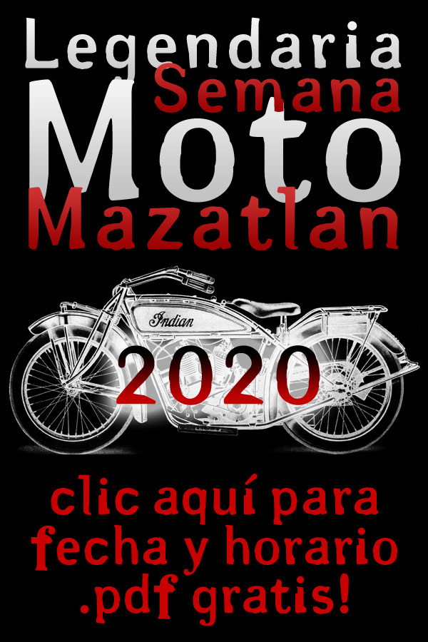 Descargar un calendario de eventos de Semana Internacional De La Moto Mazatlan 2020 gratis!